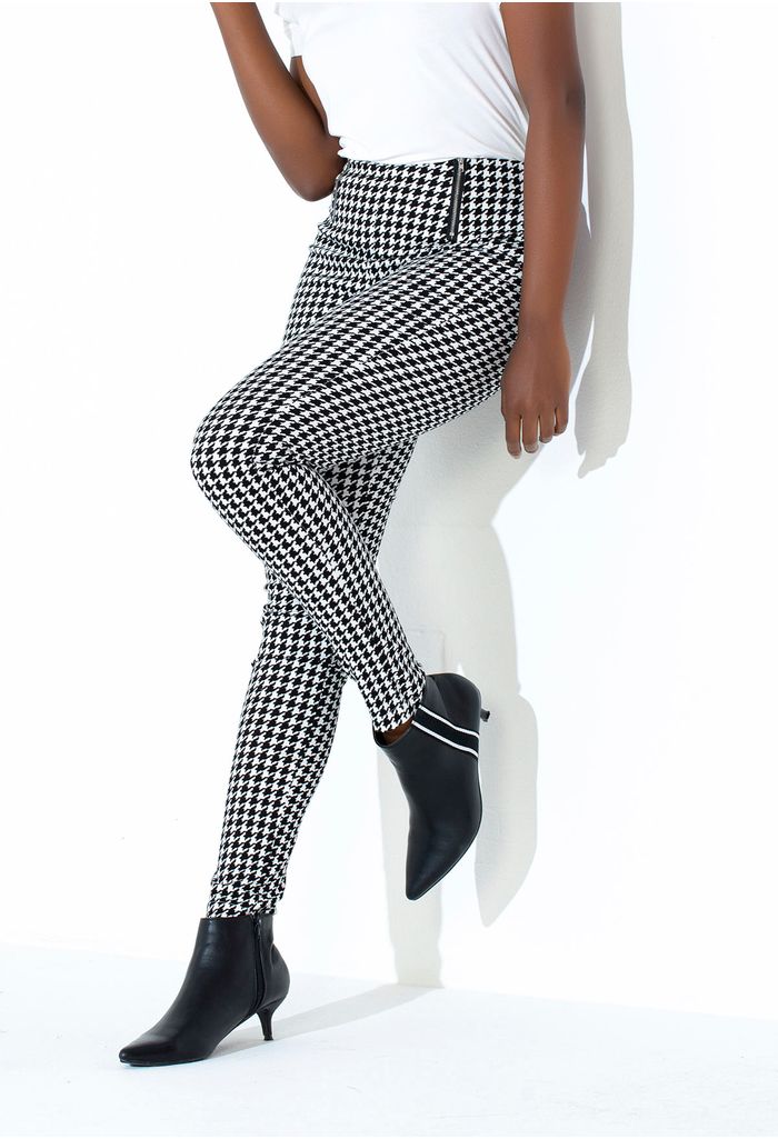 LAEMILIA Leggings Lederleggings Stretch Skinny Hohe Taille Hose In - Foto 13