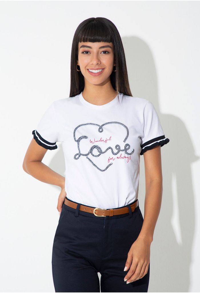 camisetas de moda para mujer