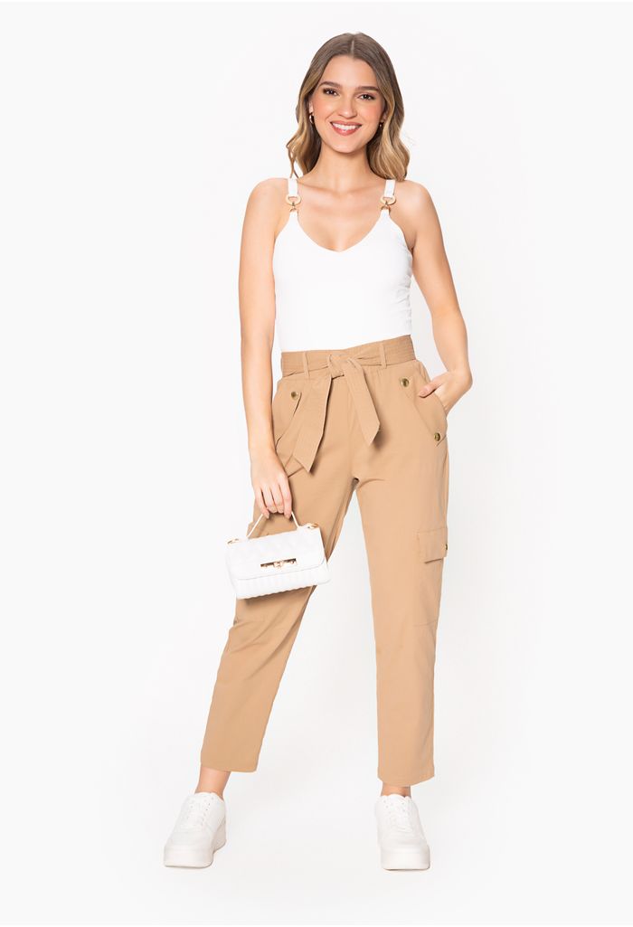 Pantalon para dama estilo cargo ELA