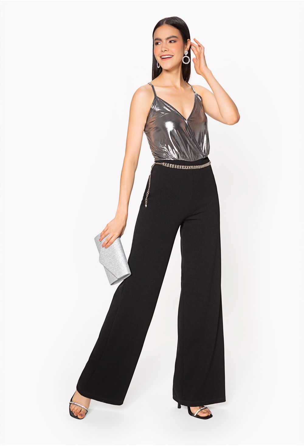 Pantalones Elegantes Enterizos De Vestir Para Damas Vestidos