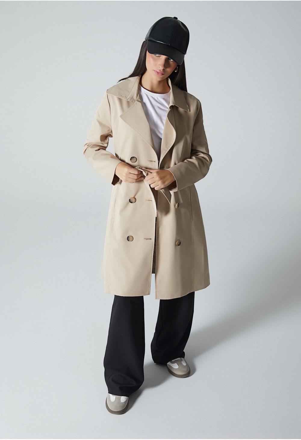 Trench mujer hotsell
