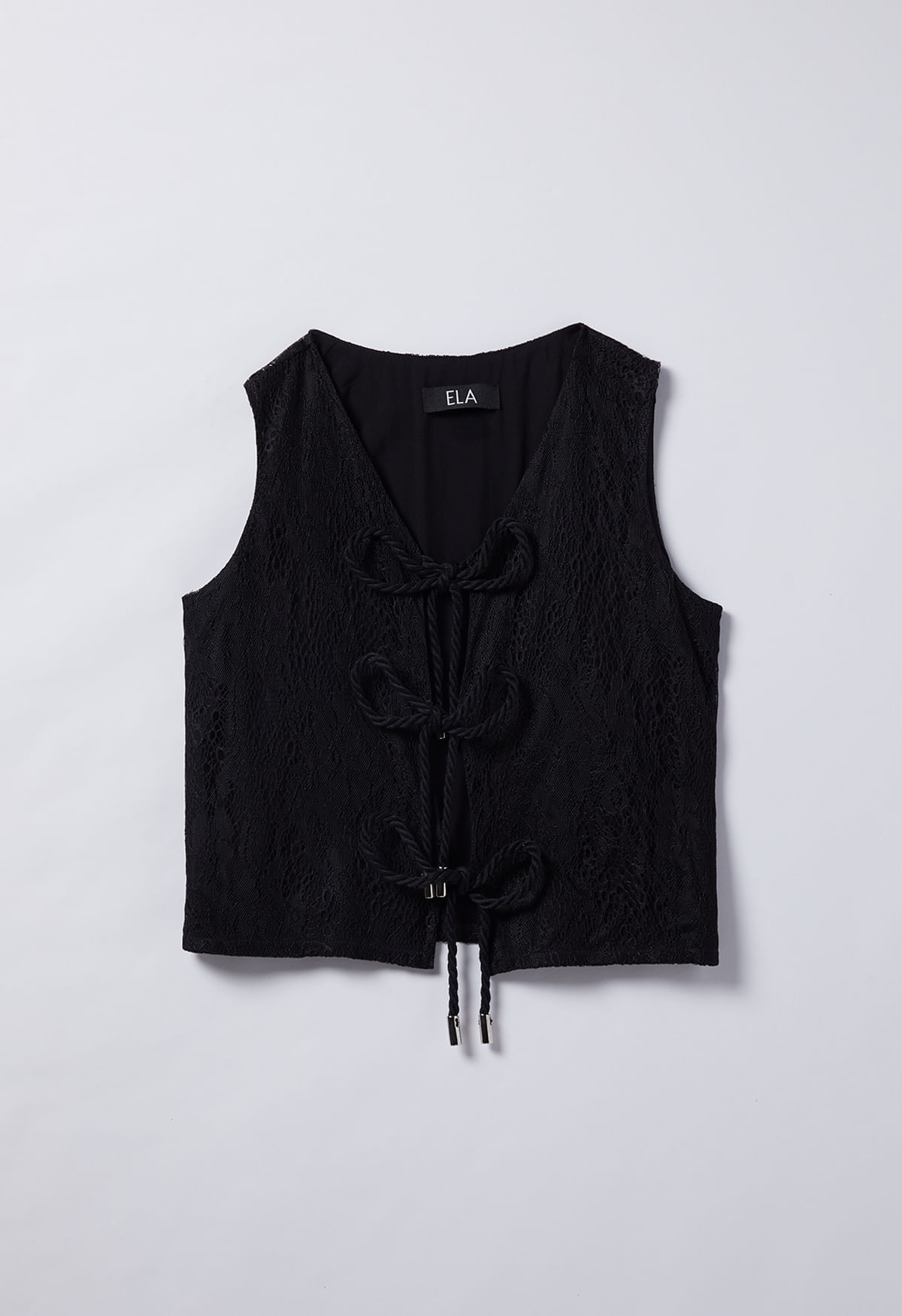 Chaleco con anudados para girl